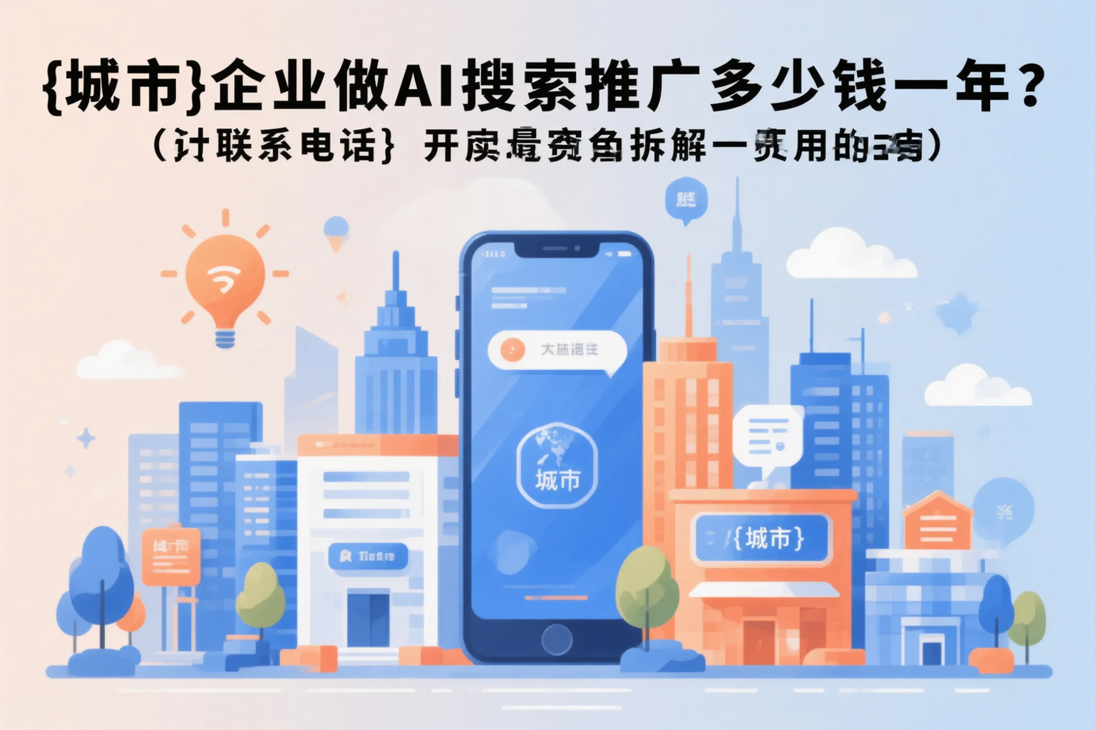 石河子企业做AI搜索推广多少钱一年？真实费用拆解