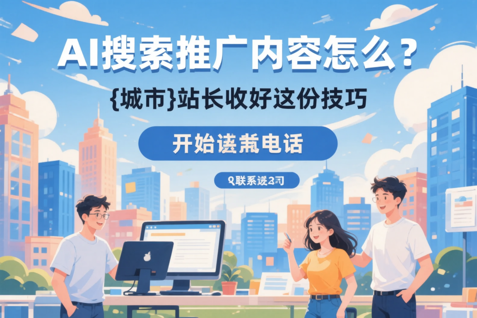 AI搜索推广内容怎么写？石河子站长收好这份技巧