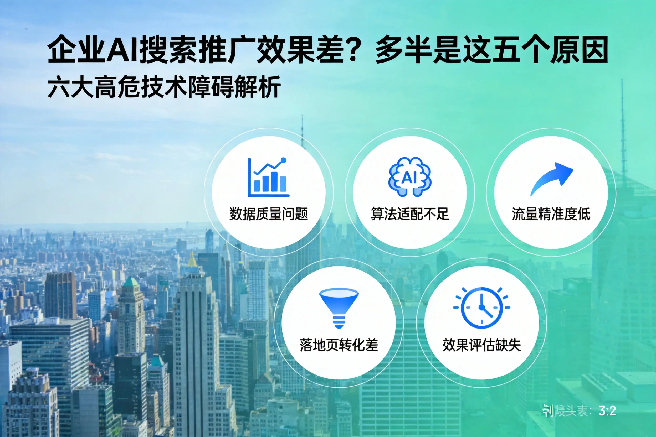 石河子企业AI搜索推广效果差?多半是这五个原因
