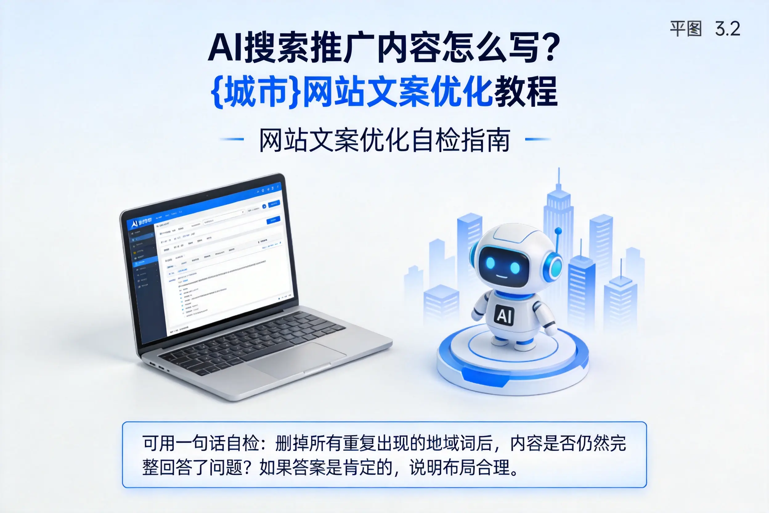 AI搜索推广内容怎么写?石河子网站文案优化教程