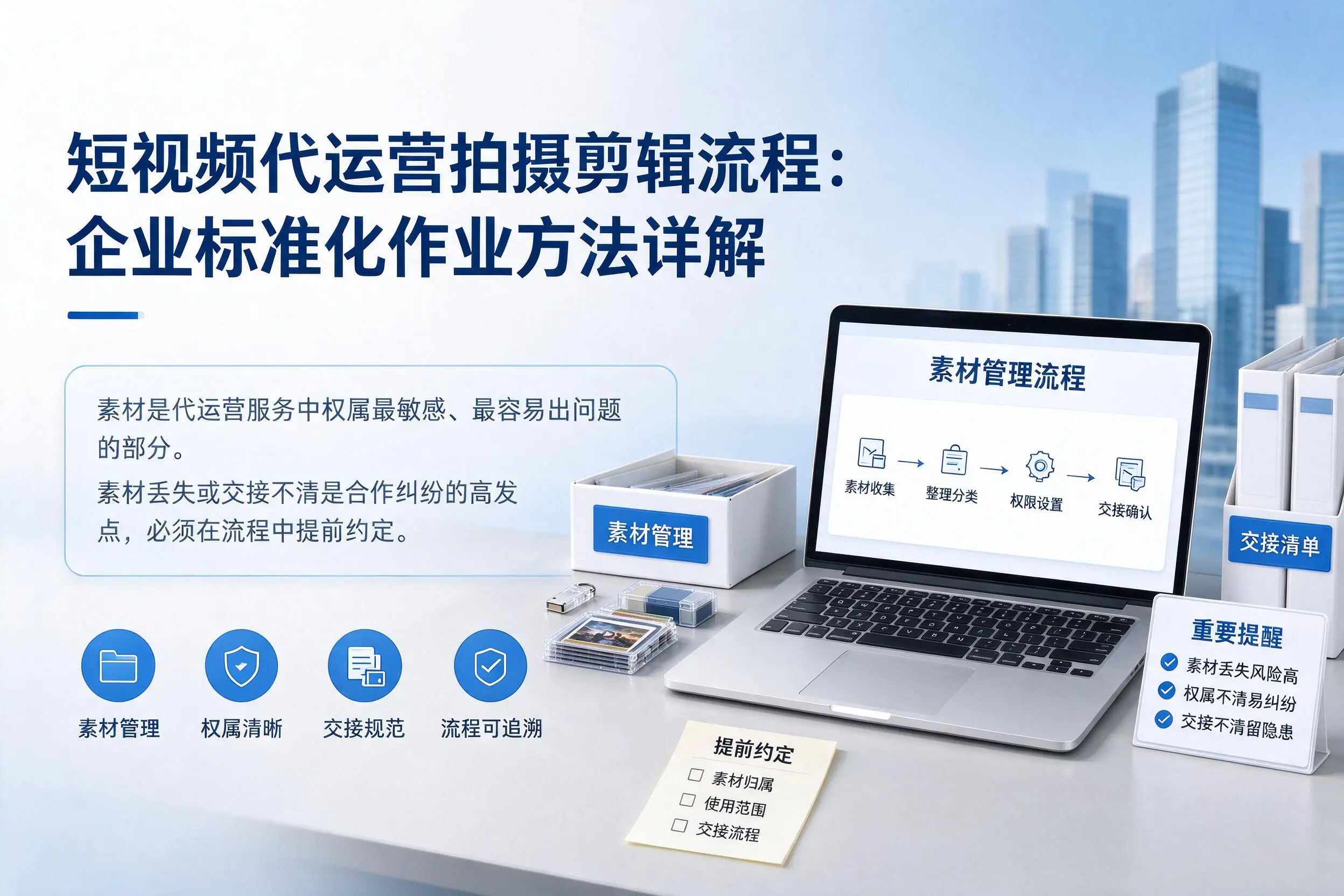 短视频代运营拍摄剪辑流程：石河子企业标准化作业方法详解